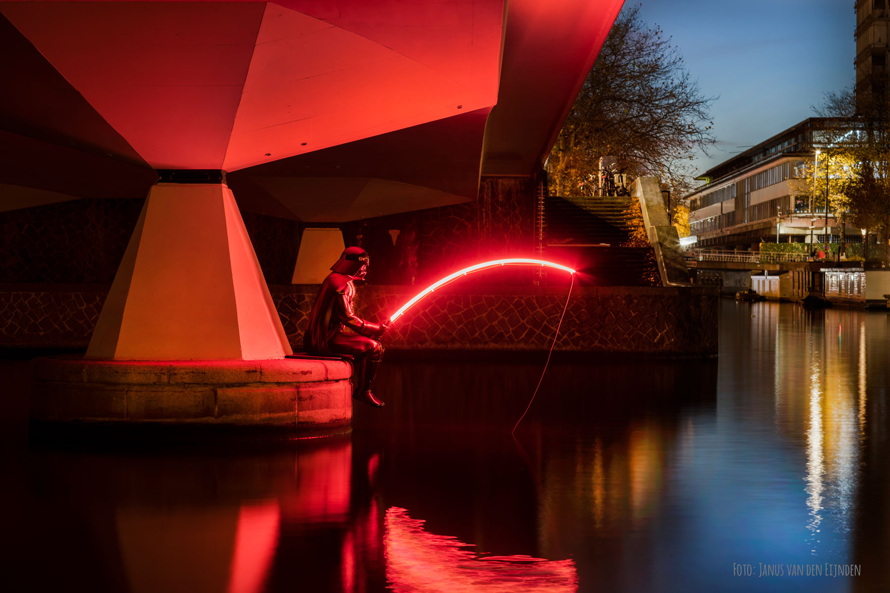 Darth Fisher Amsterdam Light Festival