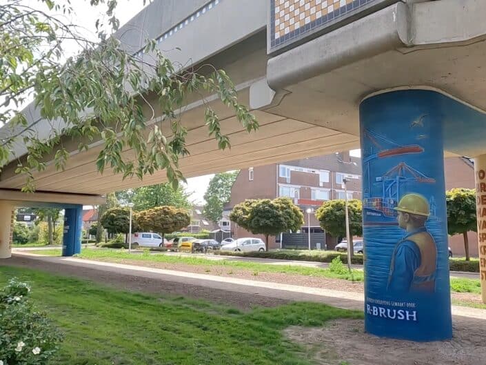 Metrozuilen Spijkenisse